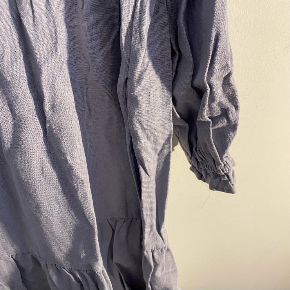 Cynthia Rowley Light Purple Long Sleeve Dress - Picture 3 of 4